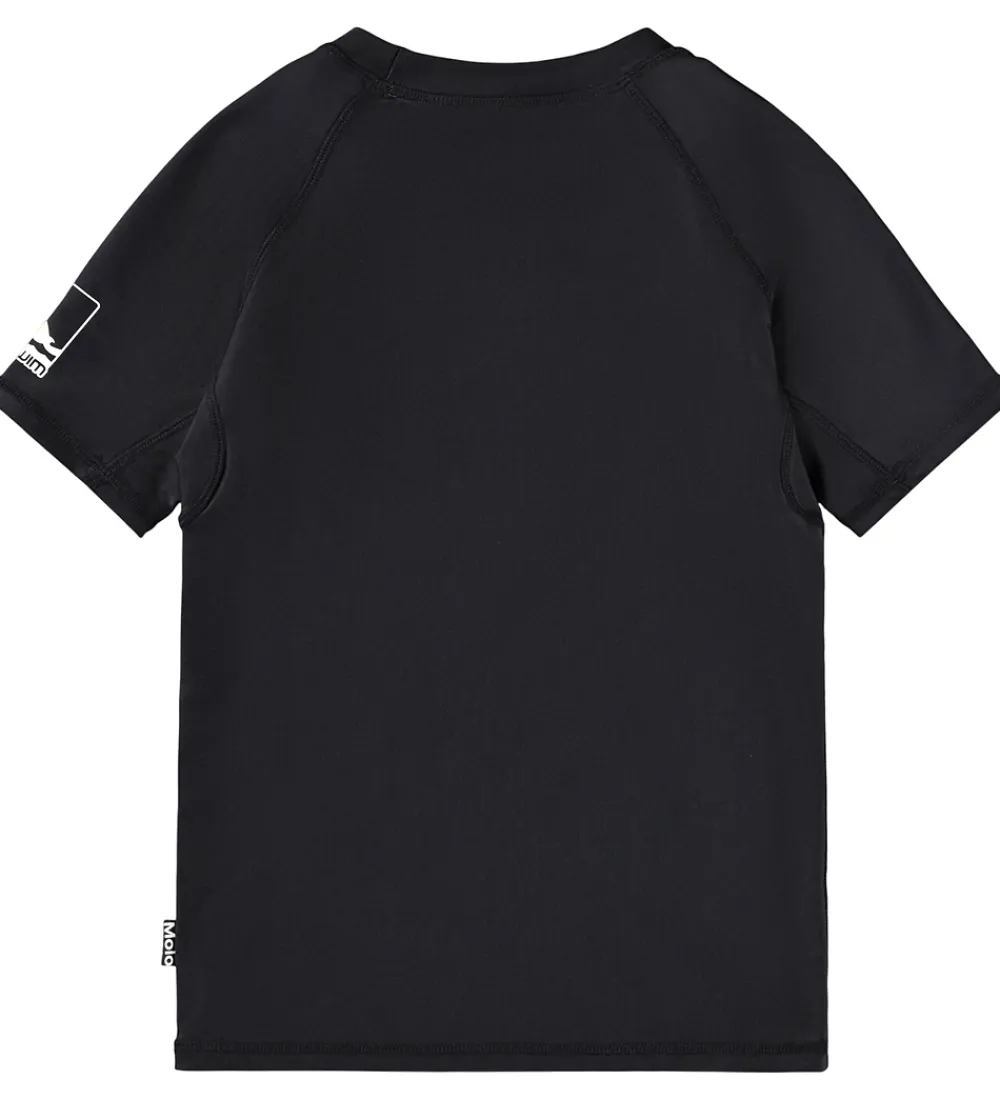 Badetøj-Molo Badebluse - UV50+ - Neptune - Black