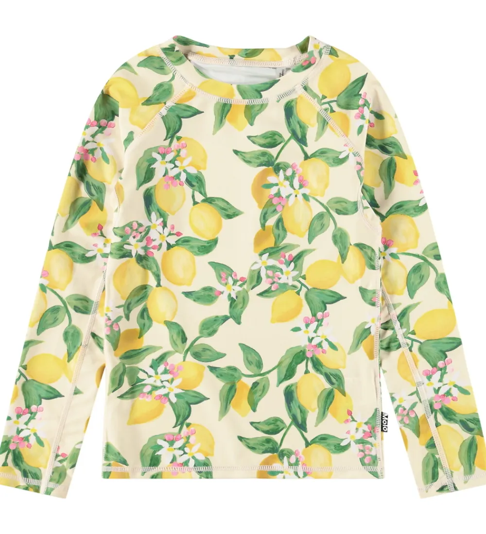 Molo Badetøj*Badebluse - UV50+ - Neptune - Citrus