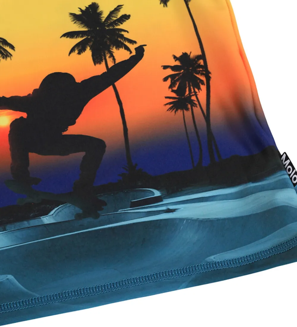 Molo Badetøj*Badebluse - UV50+ - Noble - Sunset Skate