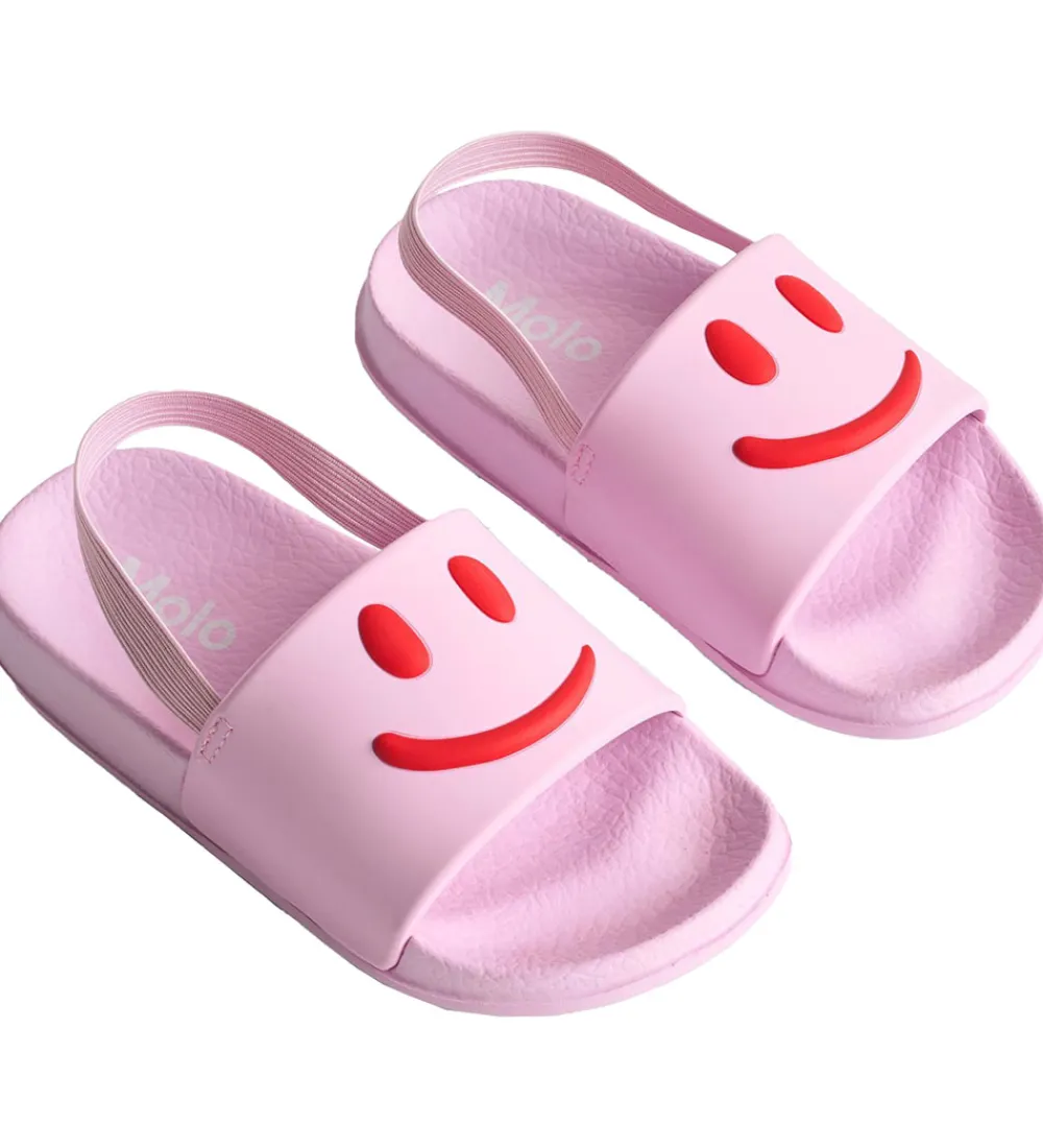 Molo Badesandaler*Badesandaler - Zhappy - Pink Glace