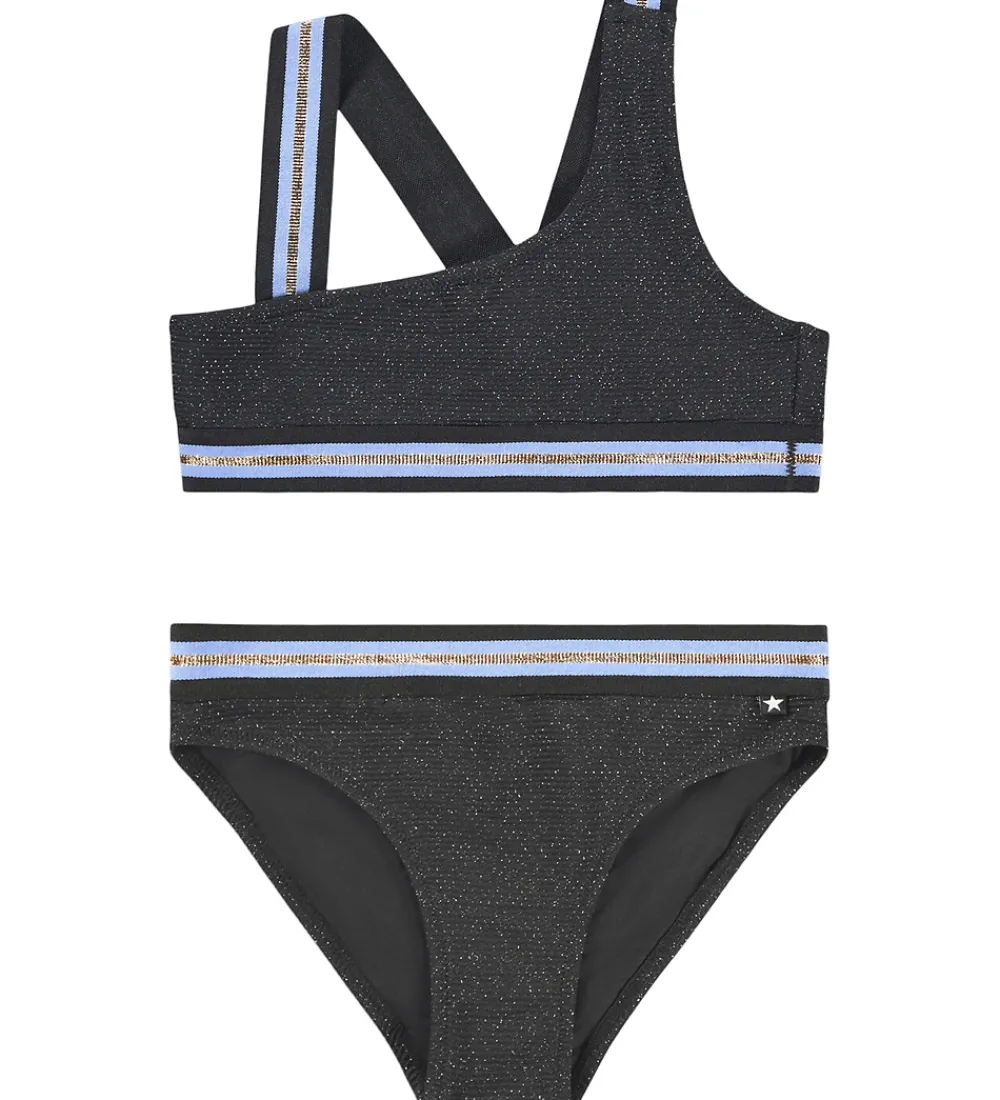 Molo Badetøj*Bikini - UV50+ - Nicola - Black Glitter