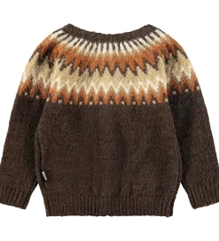 Molo Striktrøjer*Cardigan - Strik - Uld - Bay - Browns
