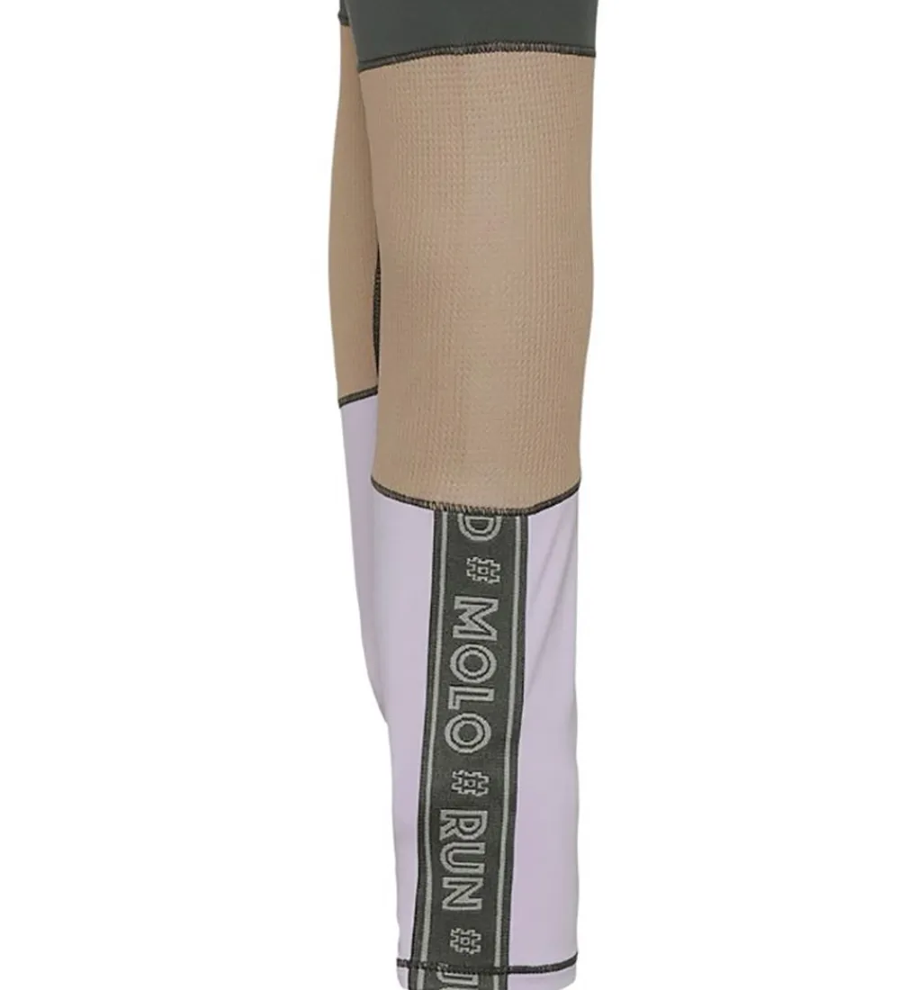 Molo Gymnastiktøj*Leggings - Olympia - Forest Block