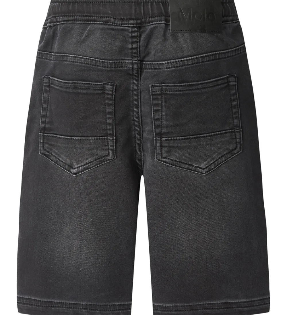 Shorts Og Knickers-Molo Shorts - Denim - Ali - Washed Black