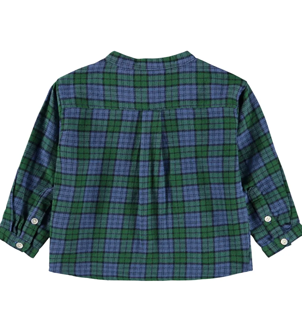 Molo Skjorter*Skjorte - Enoz - Blue Pine Check