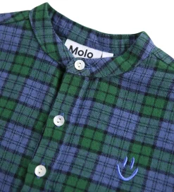 Molo Skjorter*Skjorte - Enoz - Blue Pine Check