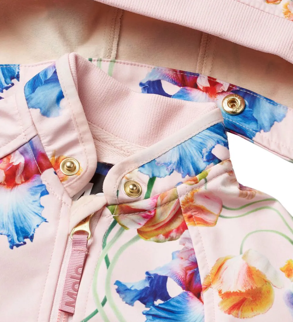 Molo Softshell*Softshelldragt m. Fleece - Hill - Tulip Pink
