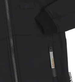 Softshell-Molo Softshelljakke m. Fleece - Cloudy - Sort