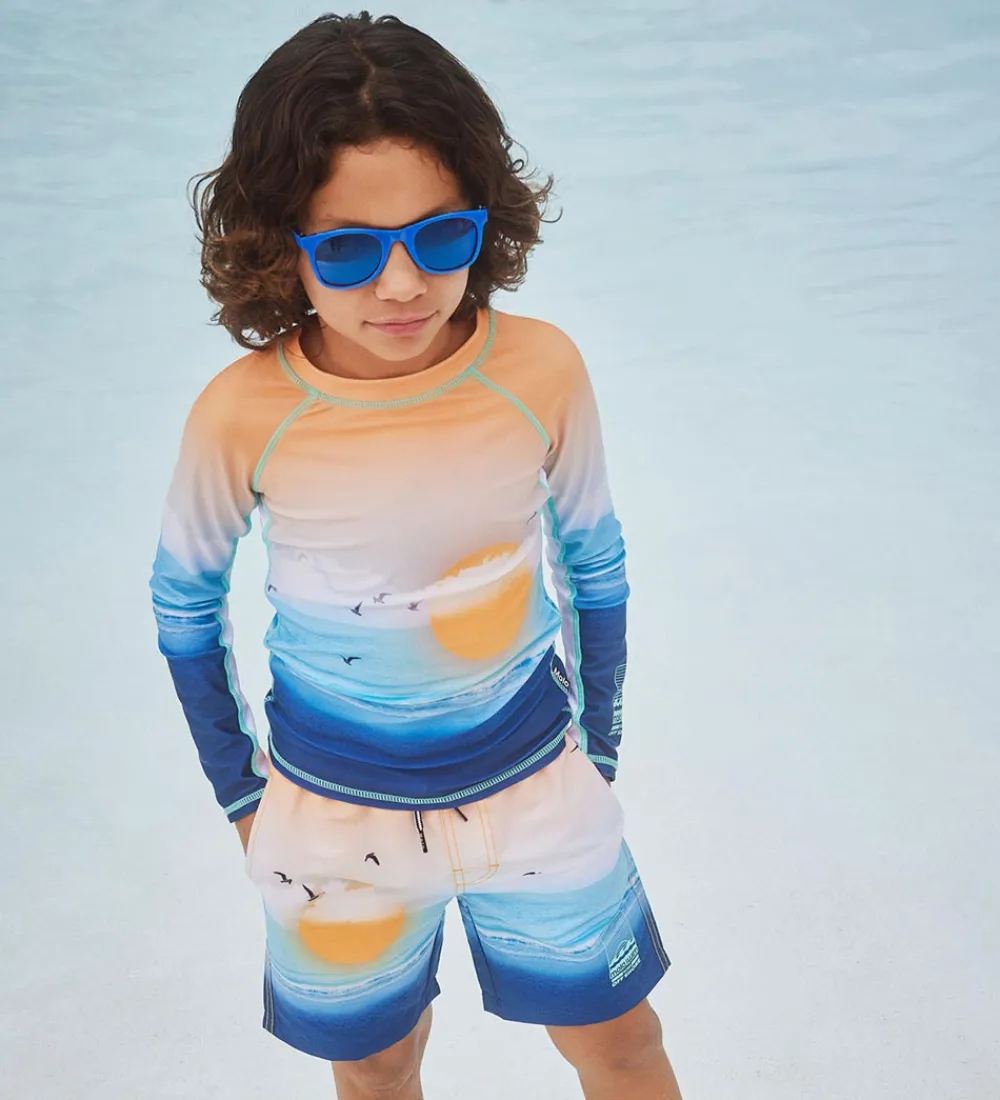 Solbriller-Molo Solbriller - Smile - Reef Blue