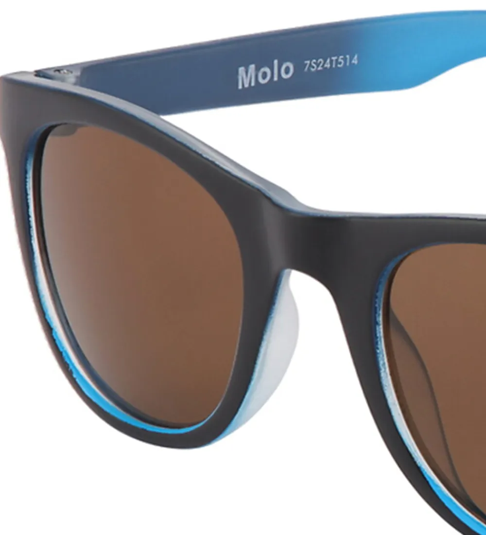 Molo Solbriller*Solbriller - Smile - Sort/Blå