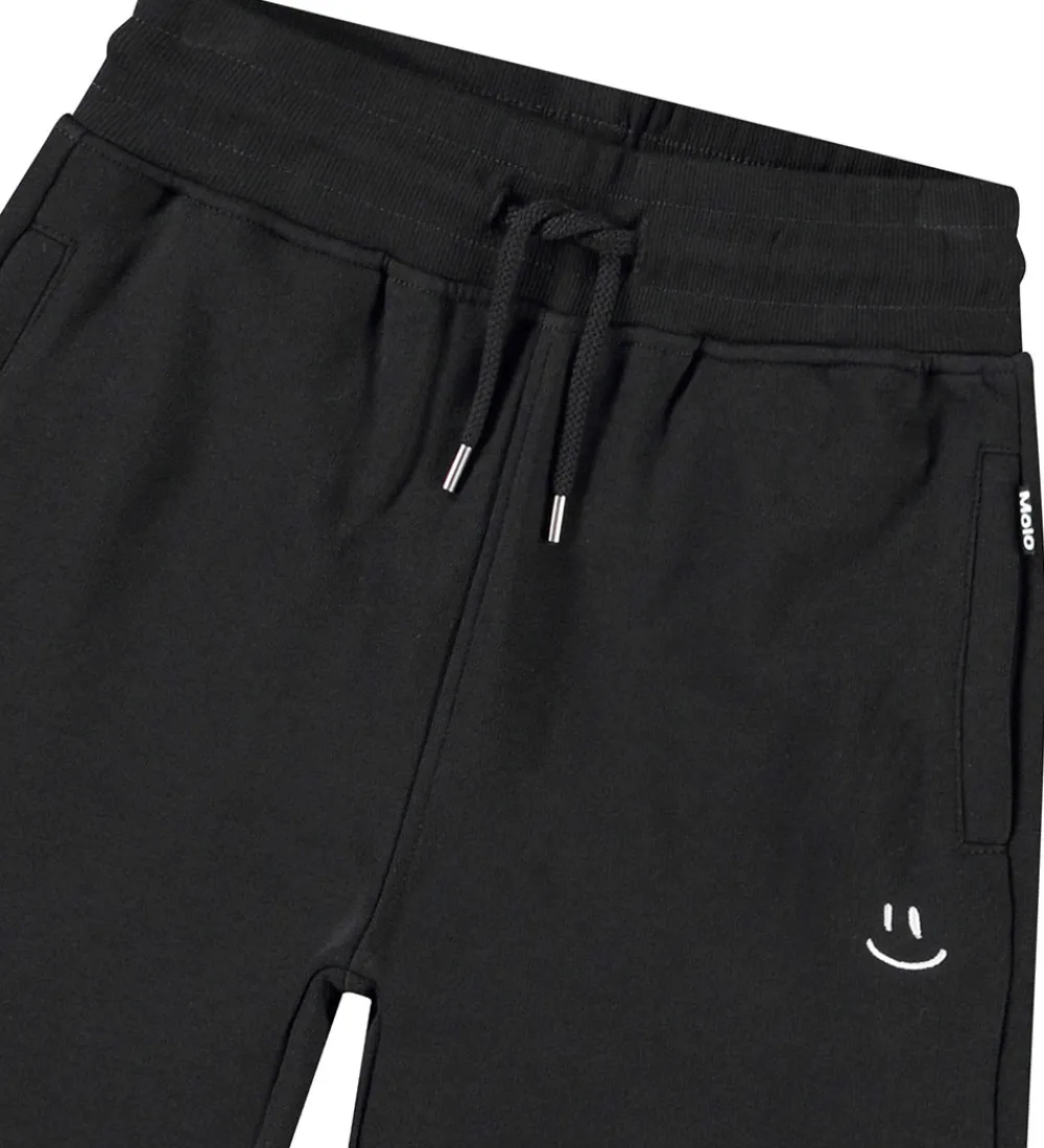 Shorts Og Knickers-Molo Sweatshorts - Alw - Sort