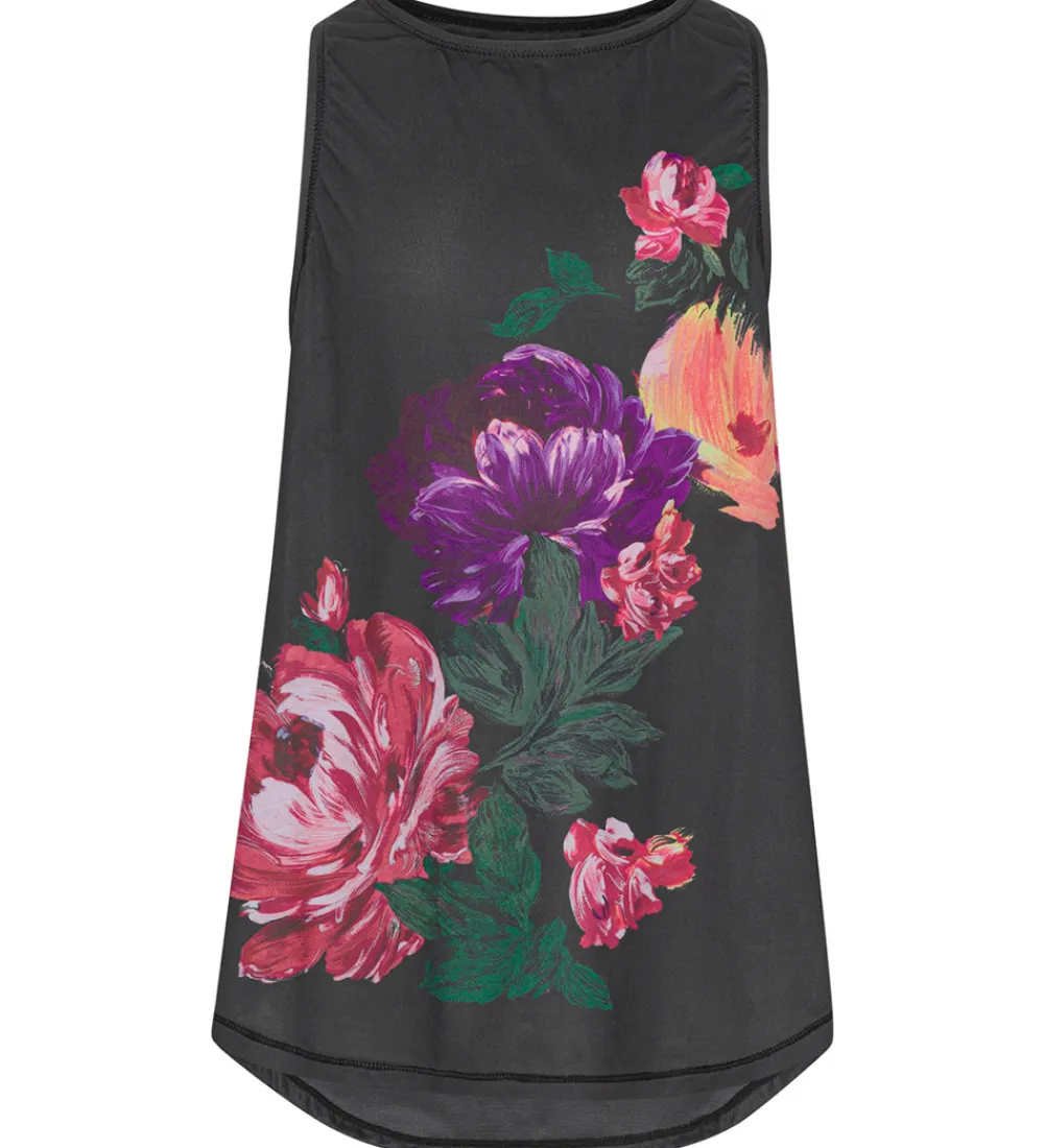 T-Shirts Og Toppe|Gymnastiktøj-Molo Top - Oriana - Diagonal Floral
