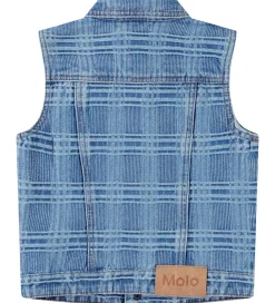 Molo Veste*Vest - Denim - Hertha - Washed Check