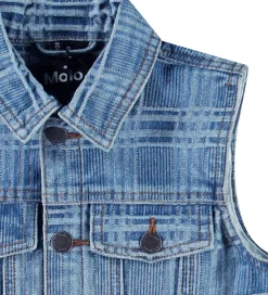 Molo Veste*Vest - Denim - Hertha - Washed Check
