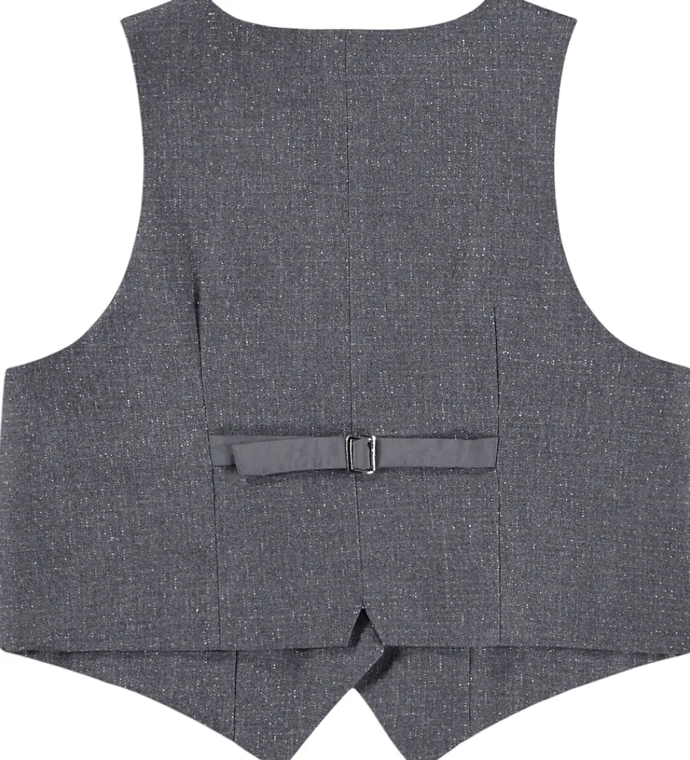 Molo Veste*Vest - Hollie - Grey Silver Check