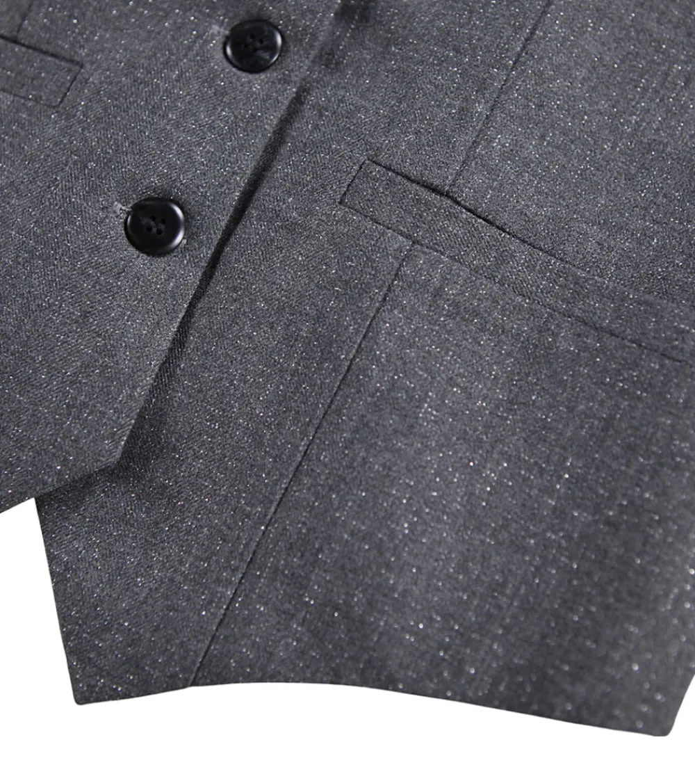 Molo Veste*Vest - Hollie - Grey Silver Check