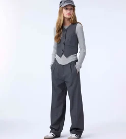 Molo Veste*Vest - Hollie - Grey Silver Check