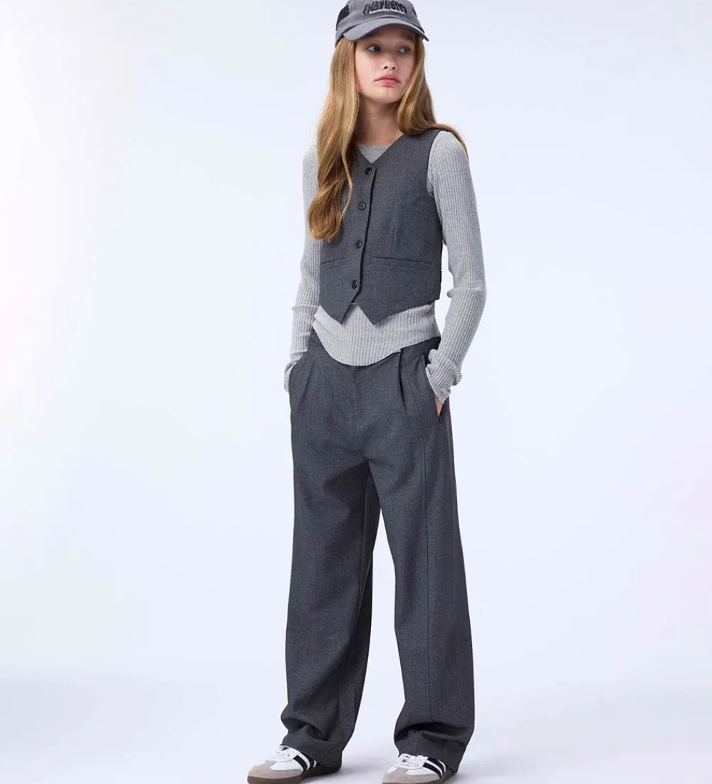 Molo Veste*Vest - Hollie - Grey Silver Check