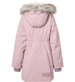 Molo Vinterjakker*Vinterfrakke - Peace - Blue Pink m. Imiteret Pels