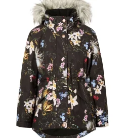 Molo Vinterjakker*Vinterjakke - Cathy Fur - Paisley Flowers