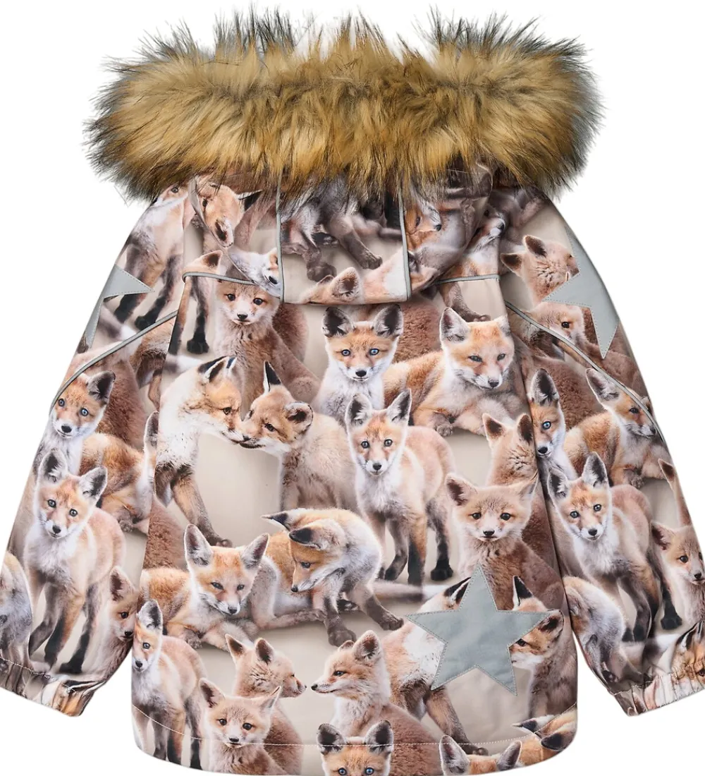 Molo Vinterjakker*Vinterjakke - Hopla Fur - Playing Foxes