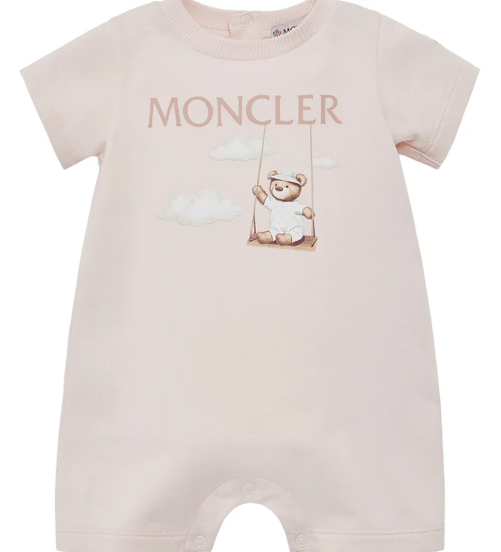Sommerdragter-Moncler Sommerdragt - Rosa m. Print