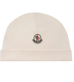 Moncler Savlesmække*Sæt - Hue/Savlesmæk/Body l/æ - Light Pink m. Bamse