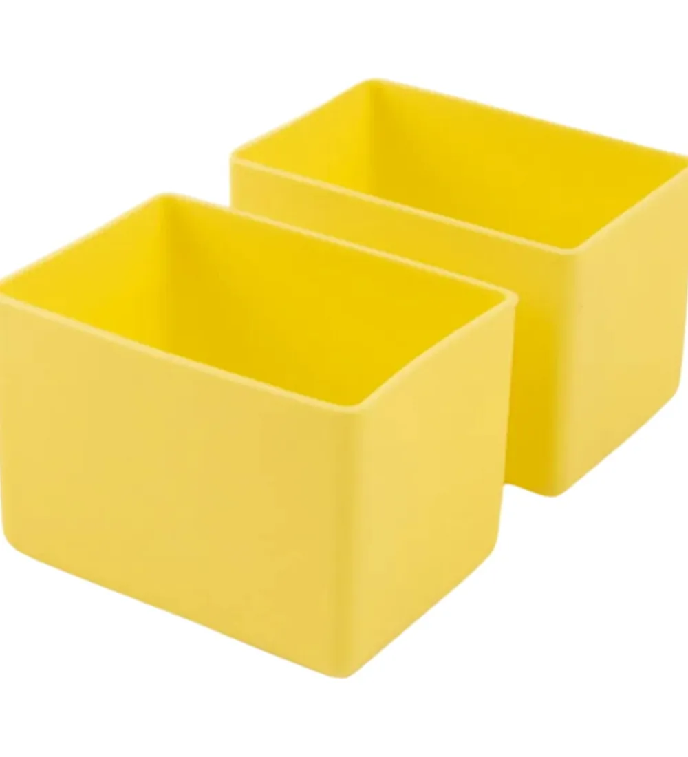Montiico Madkasser*Indsatser - 2-pak - Bento Feast - Silikone - Sunbeam