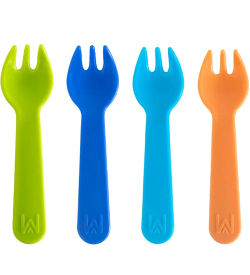 Montiico Børnebestik*Spork-sæt - 4 stk. - Burst
