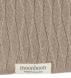 Moonboon Tæpper|Børneværelset*Tæppe - Strik - 100x80 cm - Earth