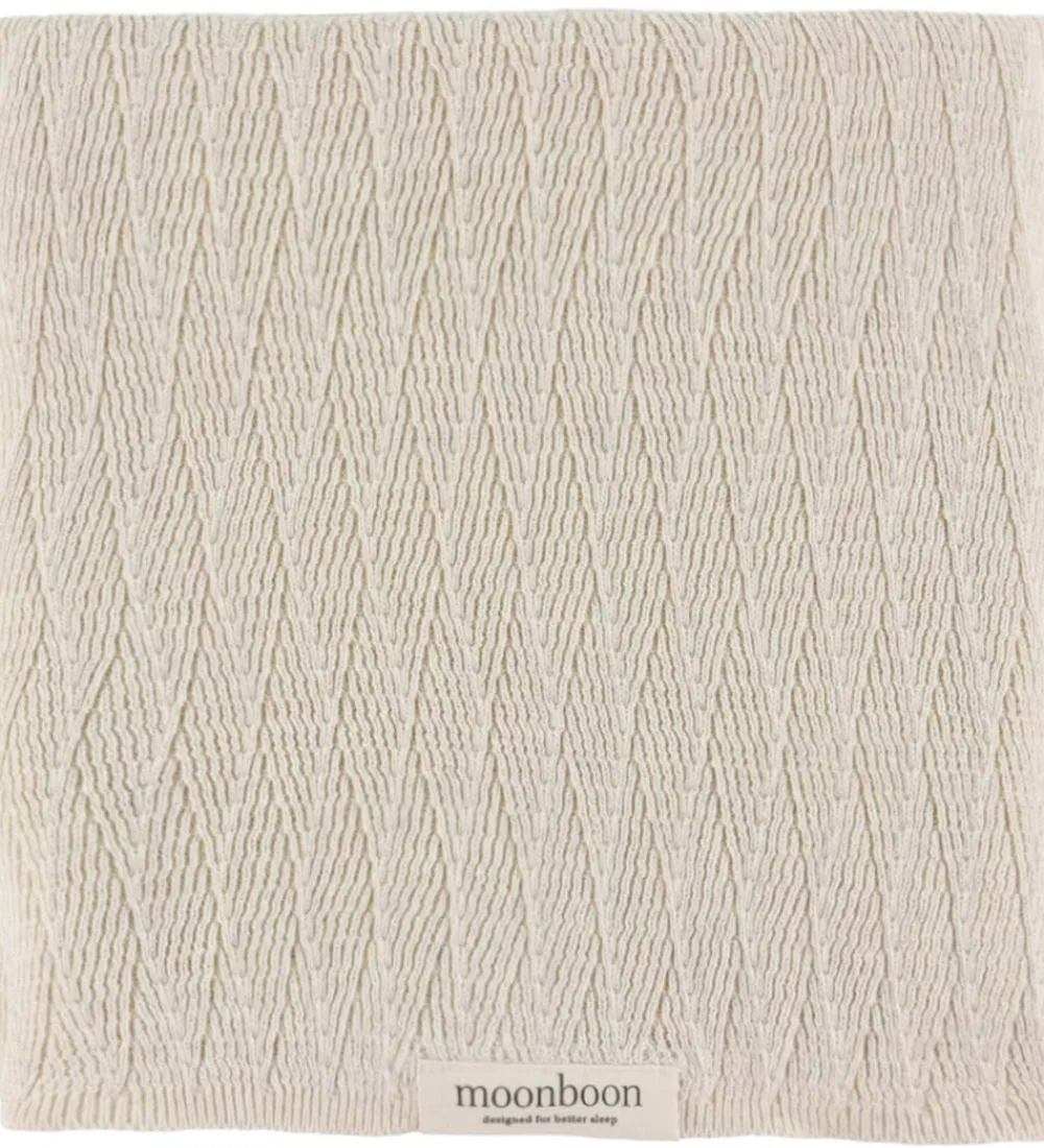 Tæpper|Børneværelset-Moonboon Tæppe - Strik - 100x80 cm - Nature
