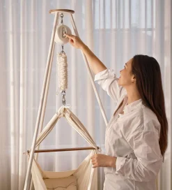 Senge-Moonboon Vuggemotor - Connect - White Cream