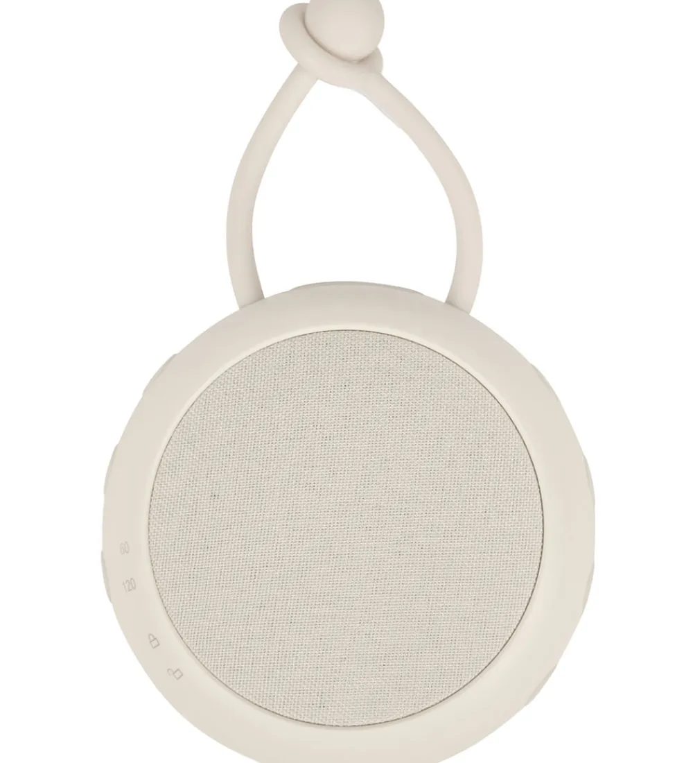 Højtalere-Moonboon White Noise Speaker m. Lyd/Lys - White Cream
