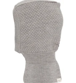 MP Elefanthuer*Elefanthue - 2-lags - Uld - Windstopper - Gråmeleret