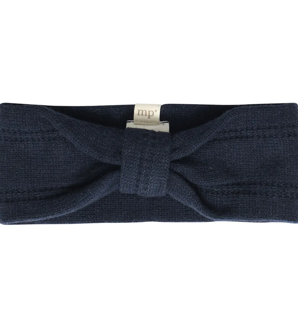 MP Pandebånd*Pandebånd - Uld - Bergen - Dark Denim Melange