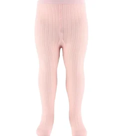 MP Strømpebukser*Strøebukser - Uld - Rib - Light Pink
