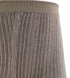 Strømpebukser-MP Strøebukser - Viskose/Bambus - Glitter - Brown Sienna