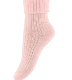 Strømper-MP Strøer - Uld - Rib - Light Pink