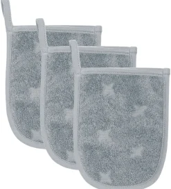 Müsli Vaskeklude|Pleje- Og Toiletartikler*Badehandsker - 3-pak - 14x18 cm - Jasmin Blue
