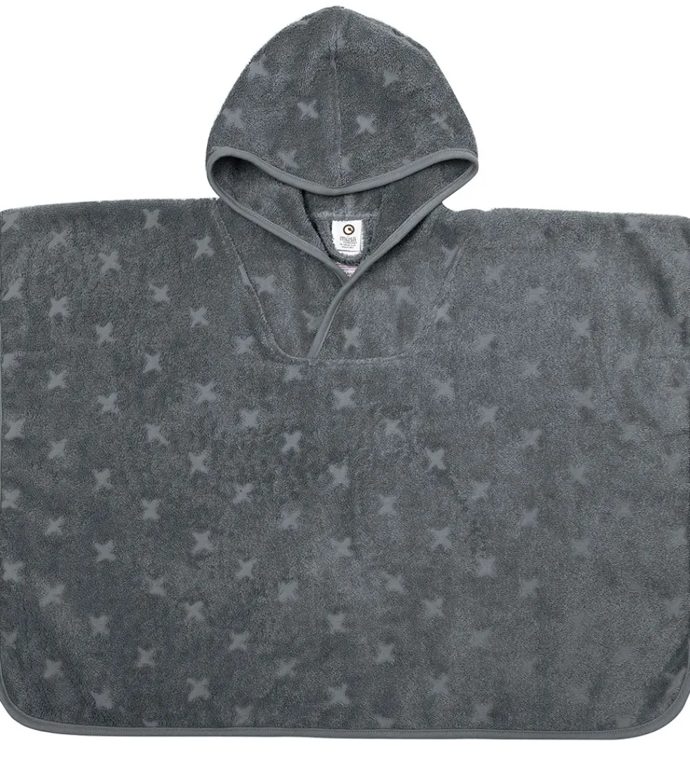 Müsli Babyhåndklæde- Og Poncho|Håndklæder*Badeponcho - Stormy Blue