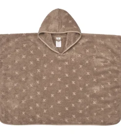 Babyhåndklæde- Og Poncho|Håndklæder-Müsli Badeponcho - Walnut