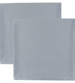 Stofbleer|Pusletid-Müsli Stofbleer - 2-pak - 75x75 - Jasmin blue
