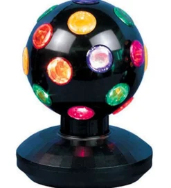 Lamper-Music Diskokugle - 10 cm - sort