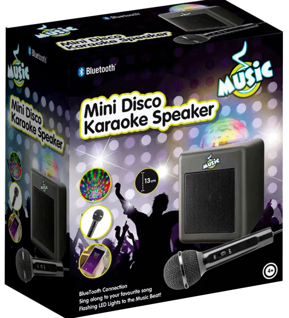 Music Musikinstrumenter*Karaokesæt - Disco Speaker m. Mikrofon