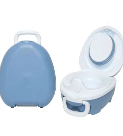 Potter Og Toilethjælp-My Carry Potty Bærbar Potte - Pastelblå