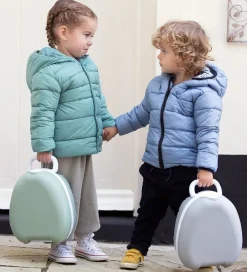 Potter Og Toilethjælp-My Carry Potty Bærbar Potte - Pastelgrå