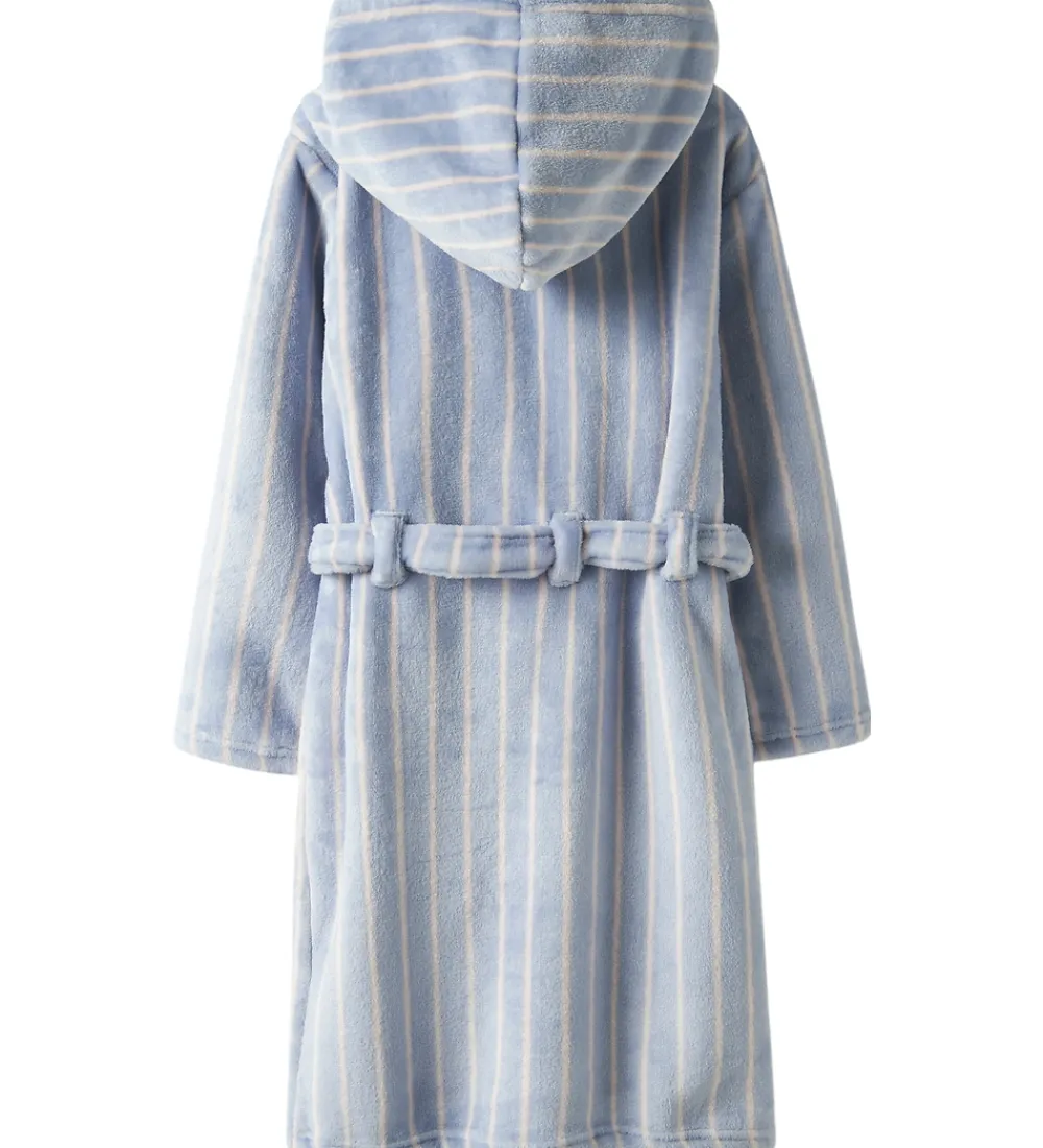Badekåber-Name It Badekåbe - Velour - NkfRose - Kentucky Blue