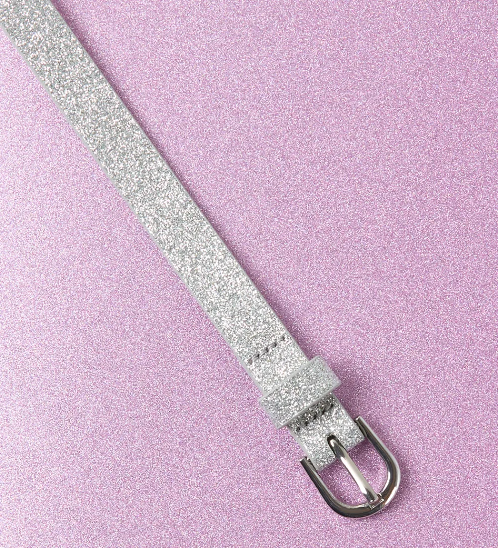 Name It Bælter*Bælte - NkfNyra - Silver Glitter
