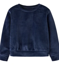Name It Juletøj*Bluse - Fløjlsvelour - Cropped - NmfVeloa - Navy Blazer