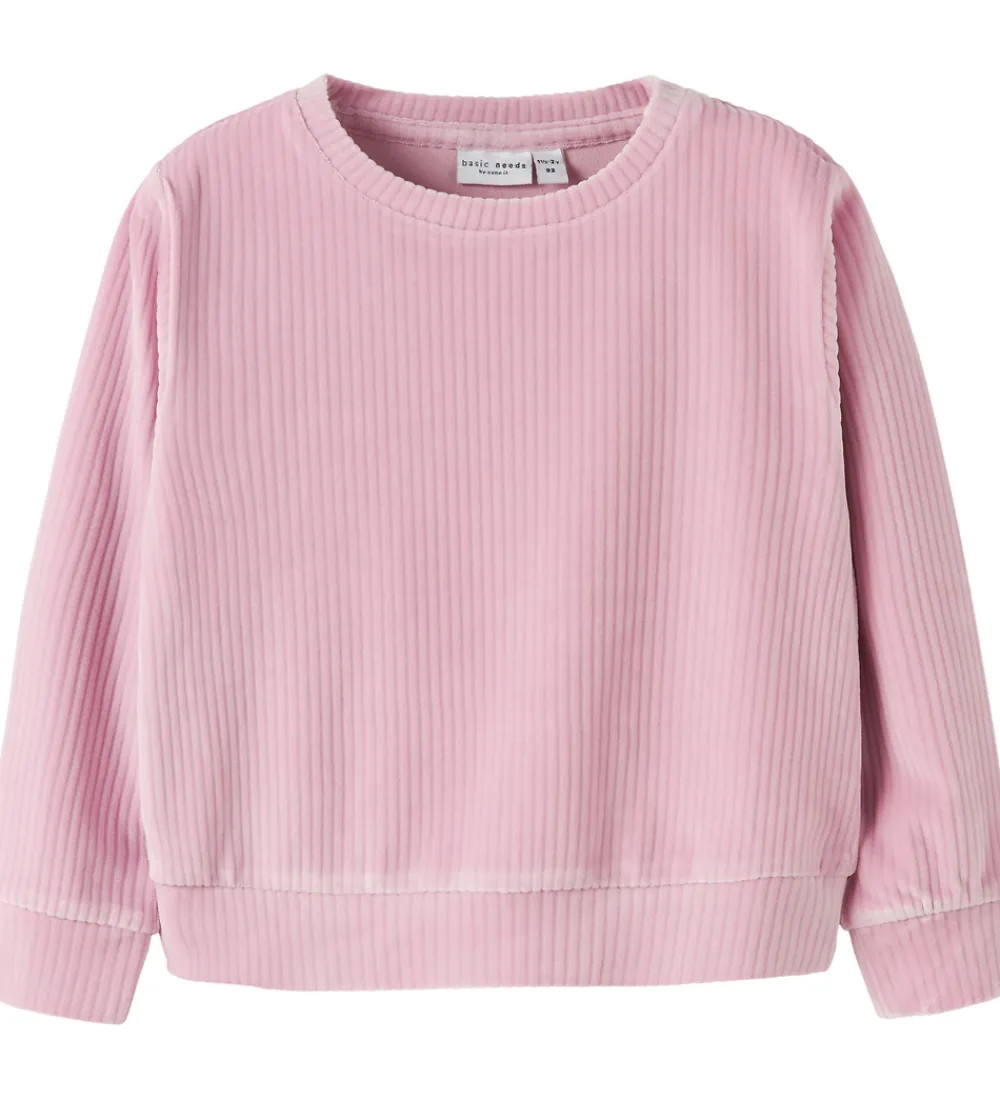 Juletøj-Name It Bluse - Fløjlsvelour - Cropped - NmfVeloa - Keepsake Lil